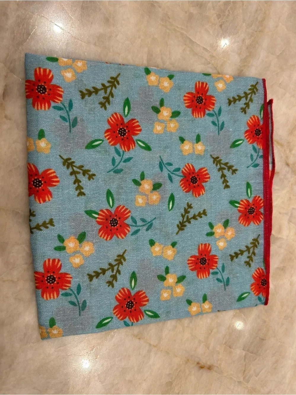 boho Floral Scarf S159